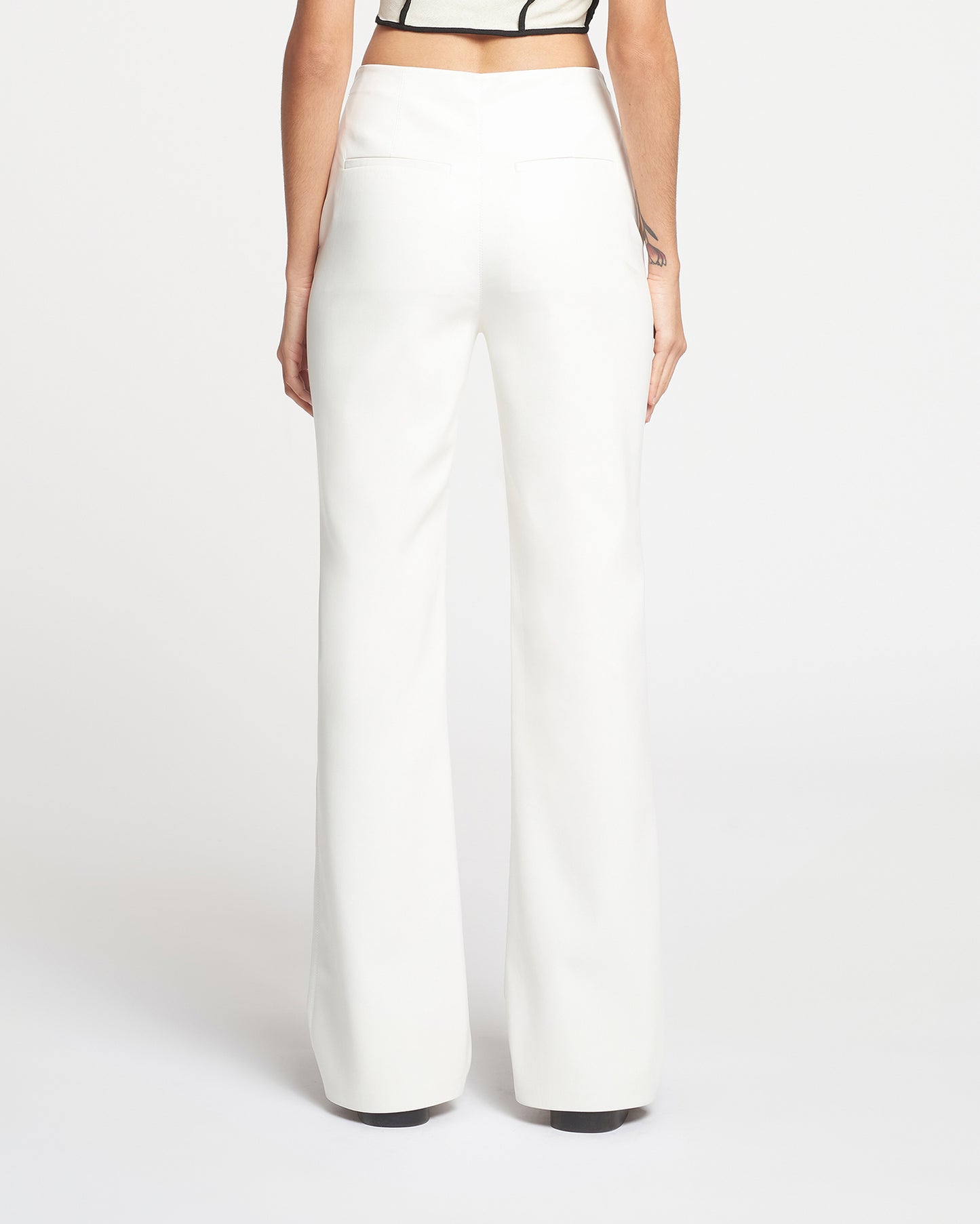 Manola - Okobor™ Alt-Leather Pants - White