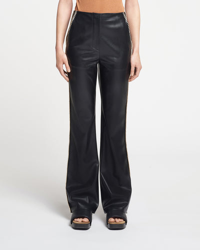 Manola - Okobor™ Alt-Leather Pants - Black