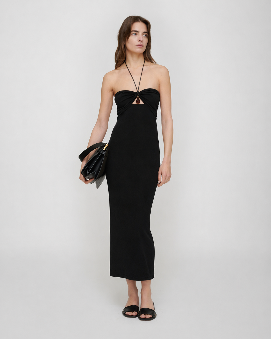 Nayana - Midi dress - Black
