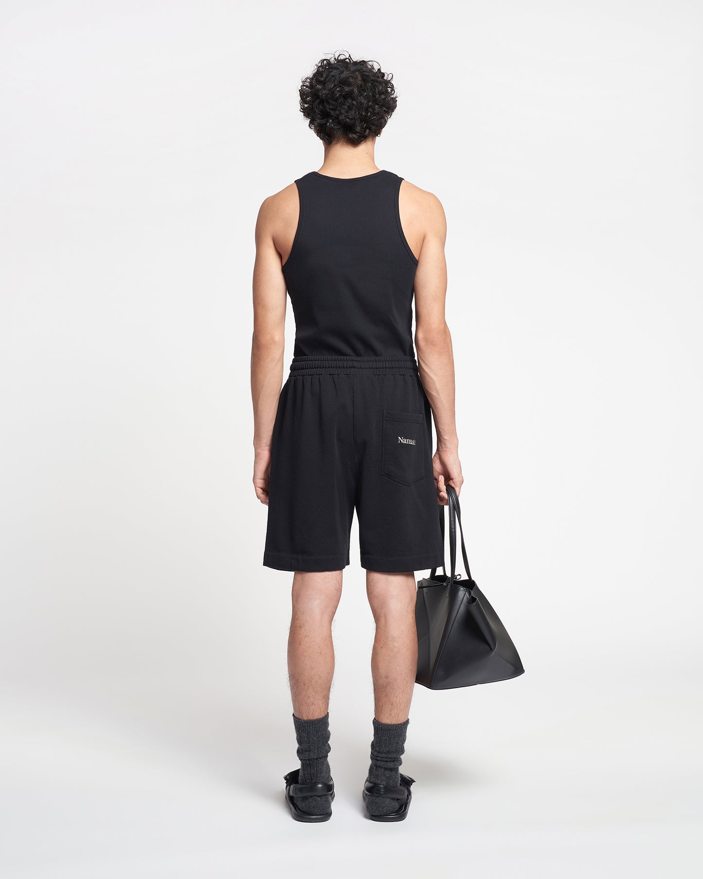 Doxxi - Organically Grown Cotton Shorts - Black