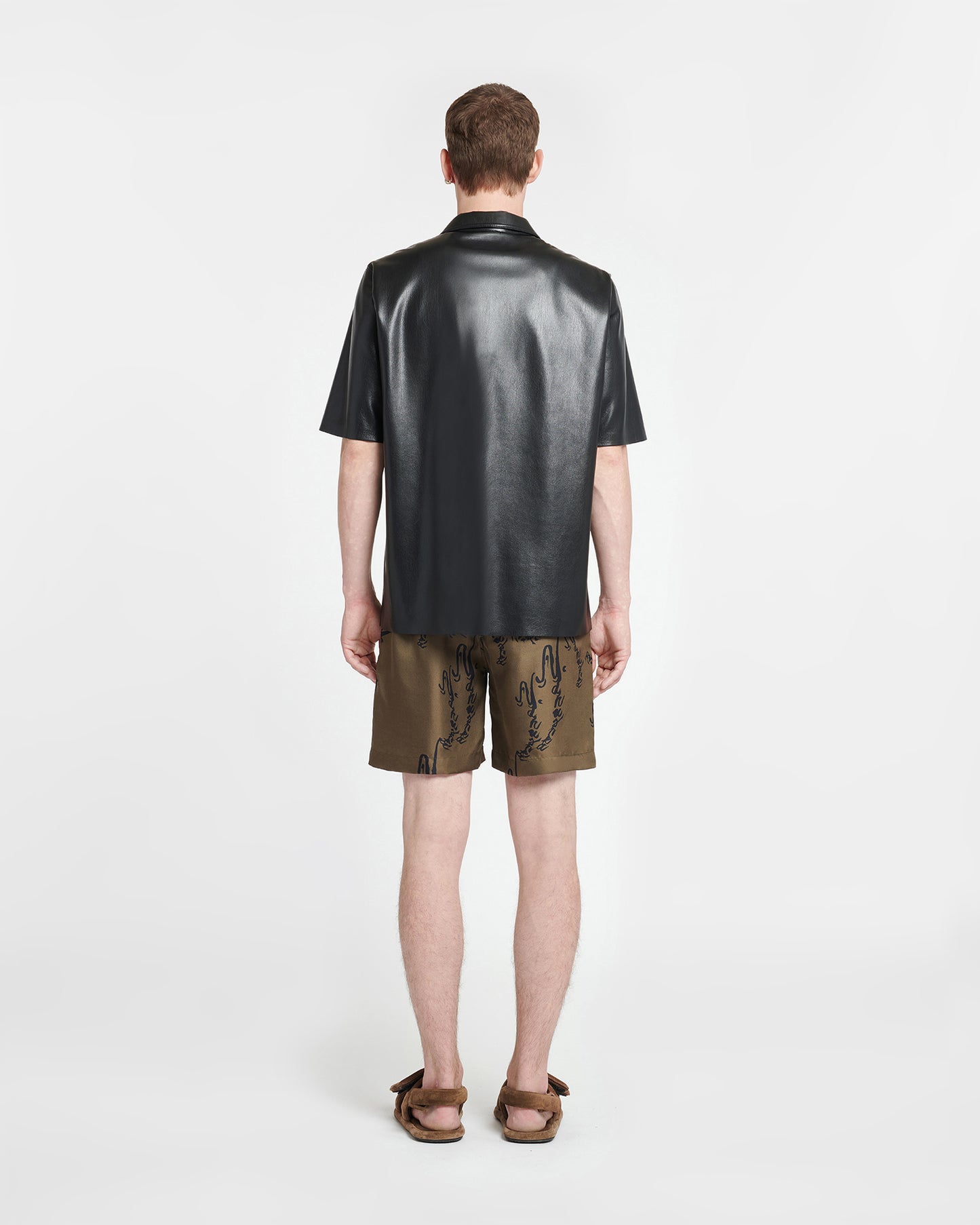 Bodil - Okobor™ Alt-Leather Shirt - Black