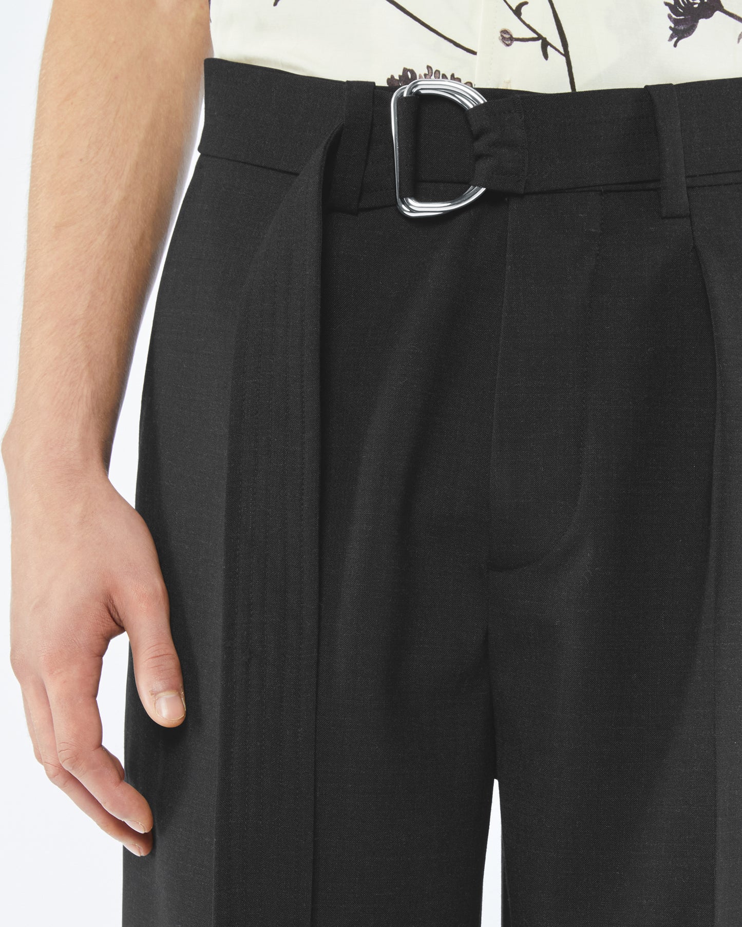 Bento - Sale Ecovero™-Blend Pants - Off Black