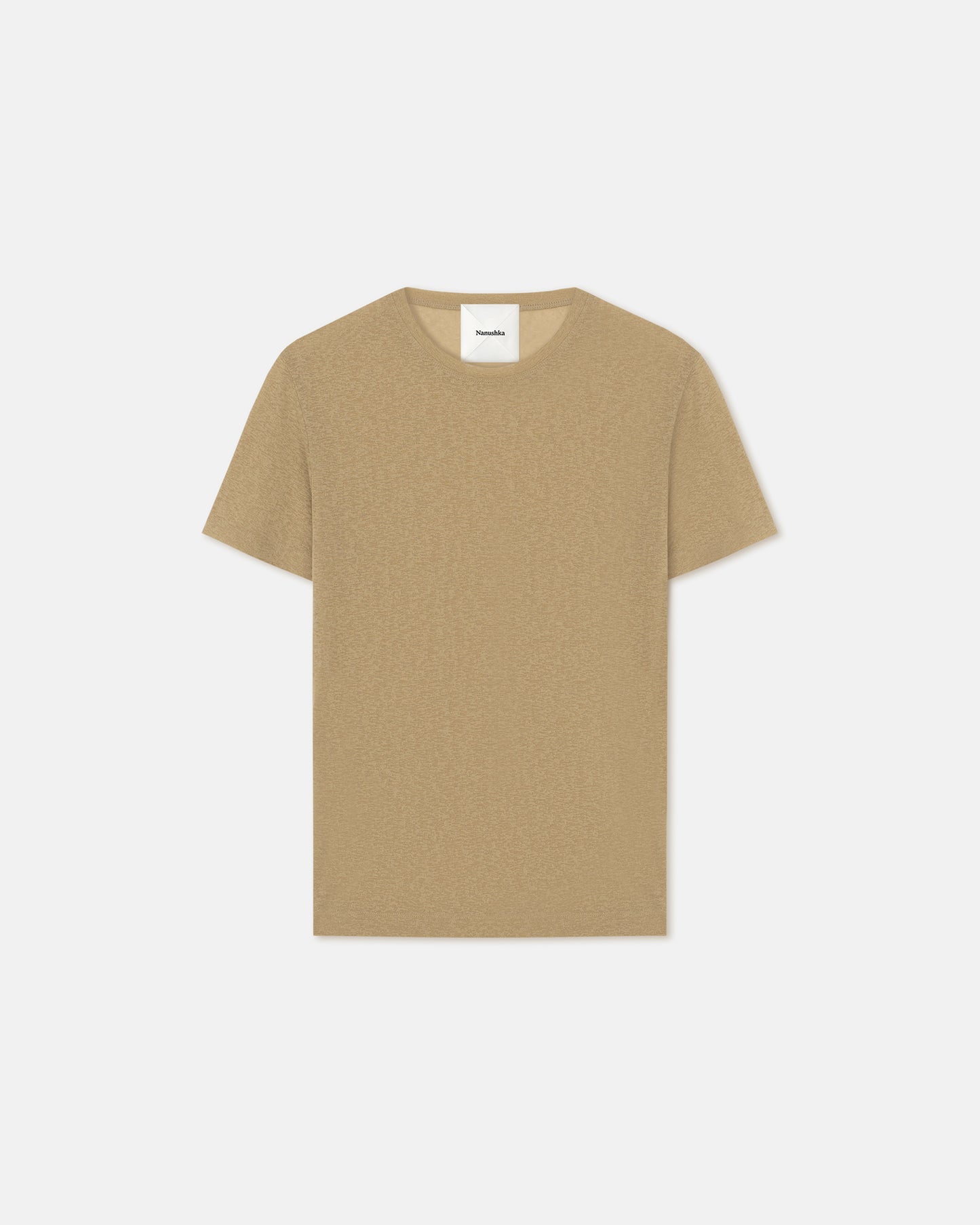 Jenno - Mesh-Jersey T-Shirt - Pale Olive