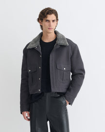 Nowell - Wax Cotton Jacket - Graphite