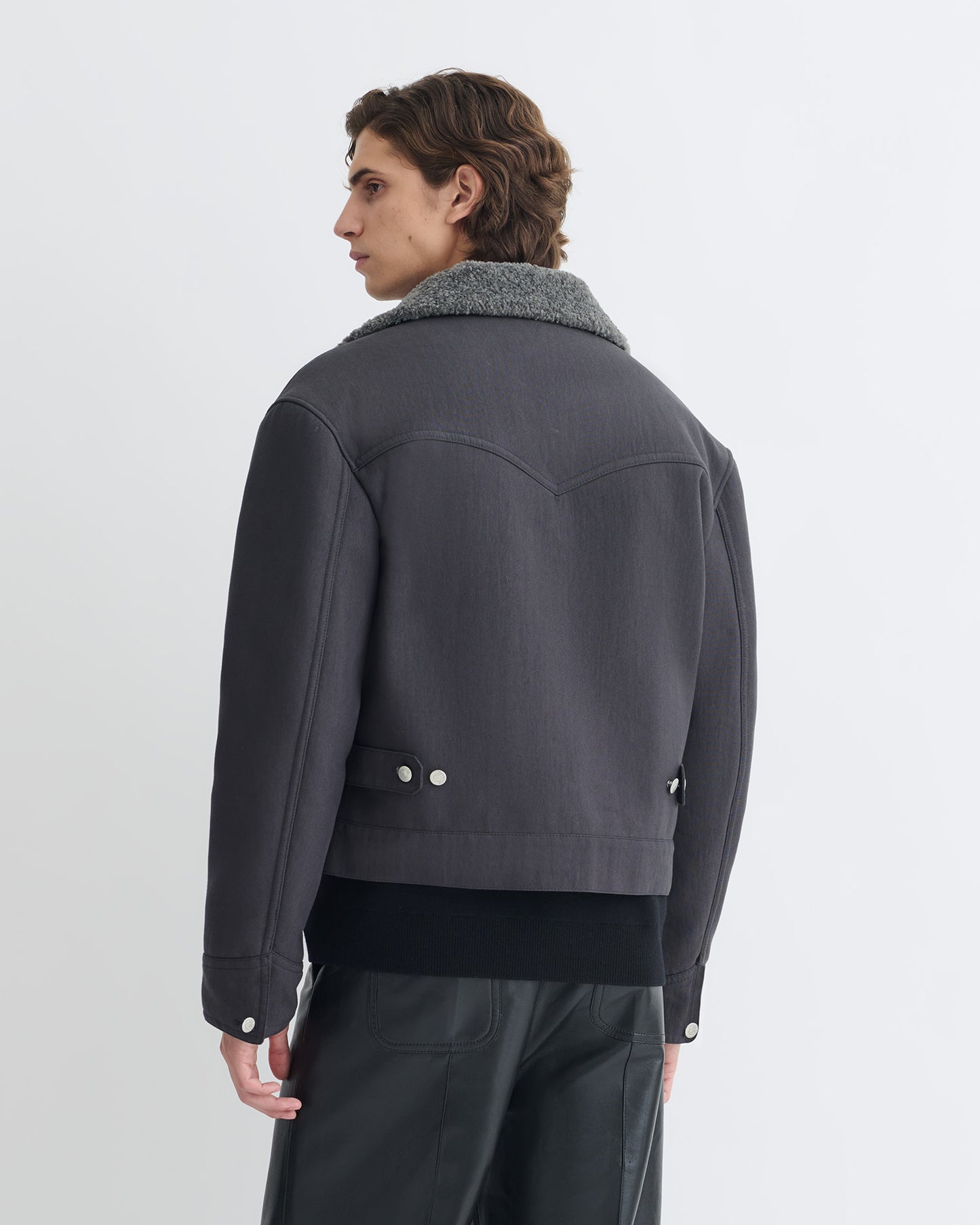Nowell - Wax Cotton Jacket - Graphite
