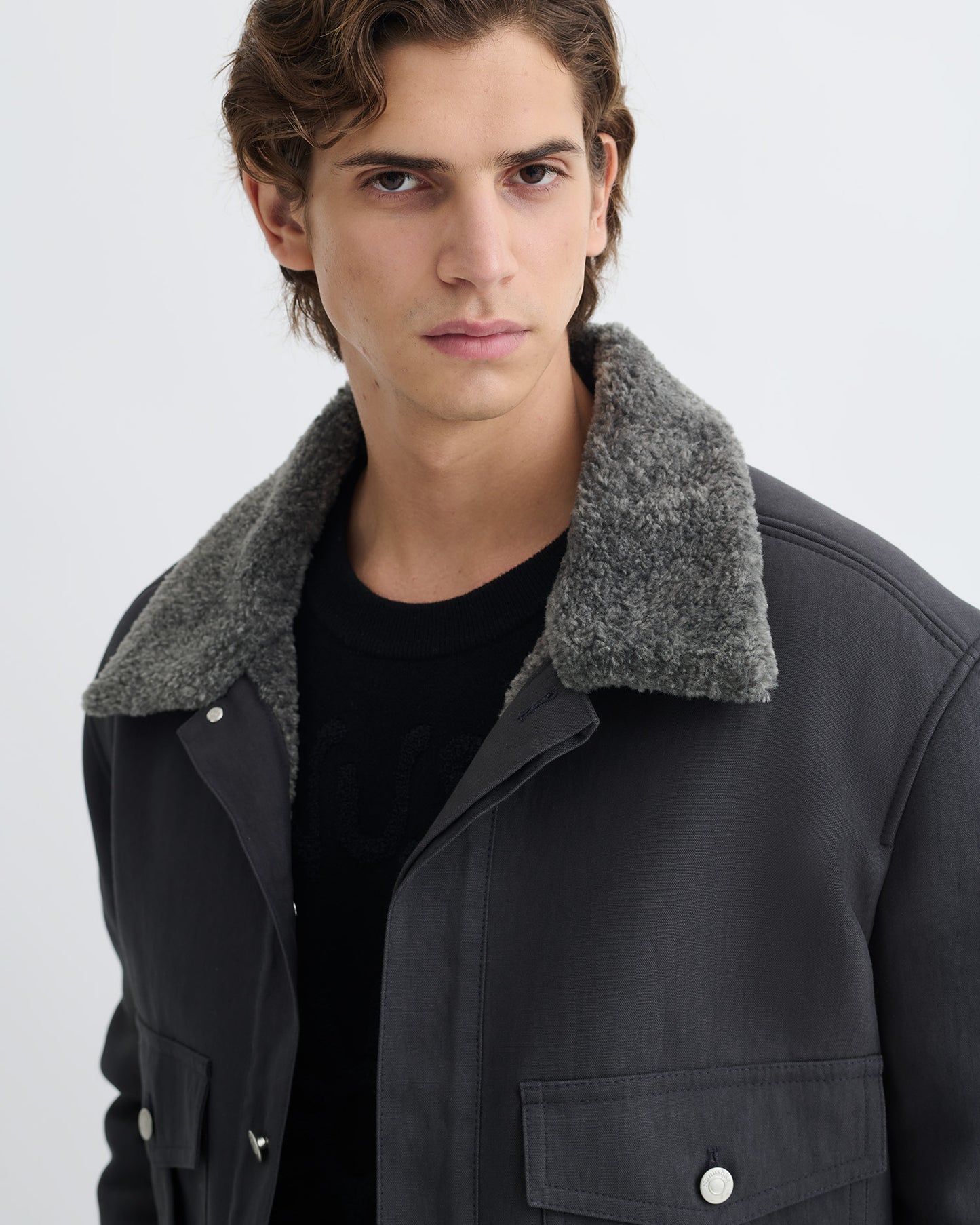 Nowell - Wax Cotton Jacket - Graphite