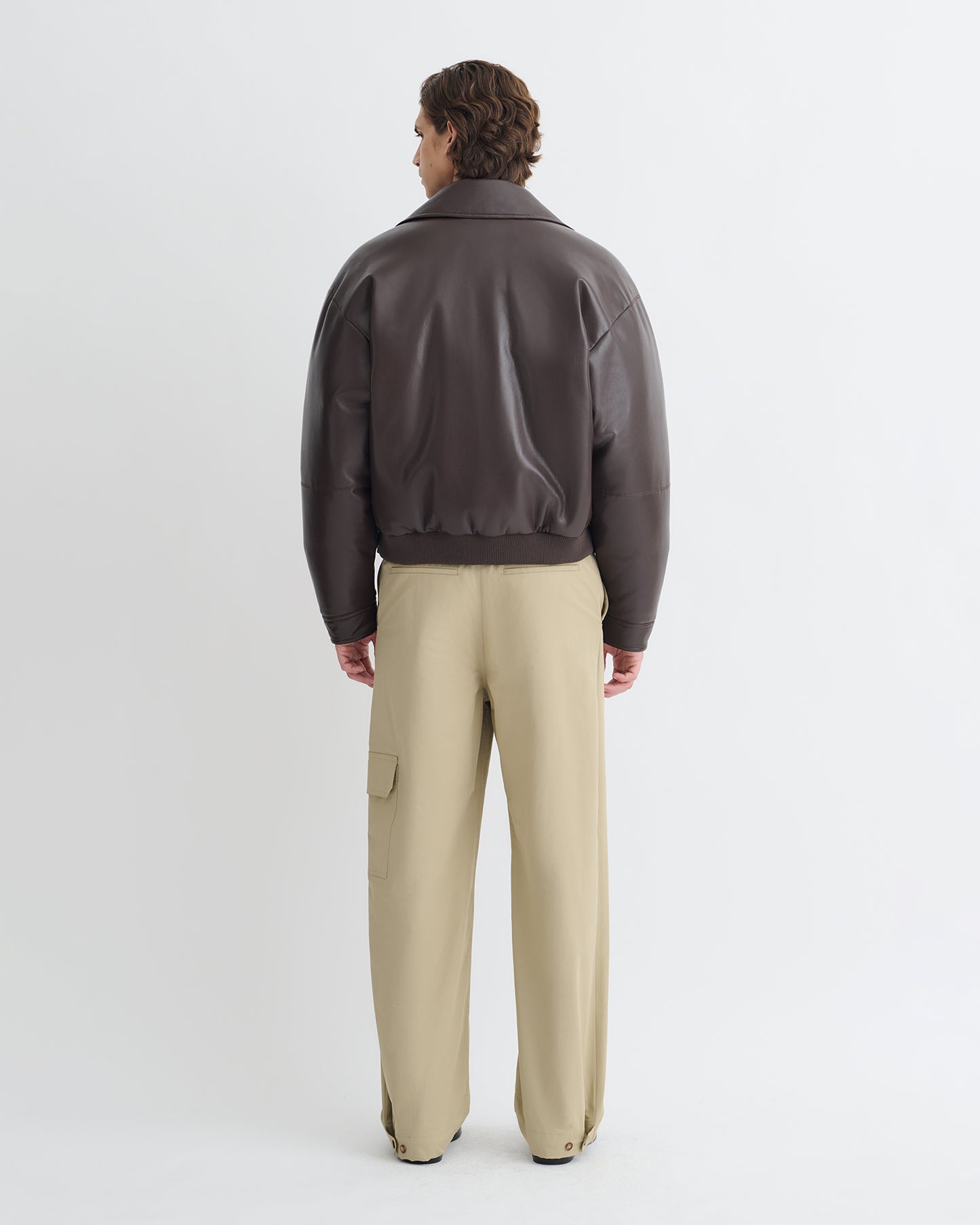 Zaler - Okobor™ Alt-Leather Jacket - Coffee Ground