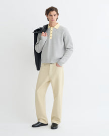 Jamson - Bootcut Jeans - Beige