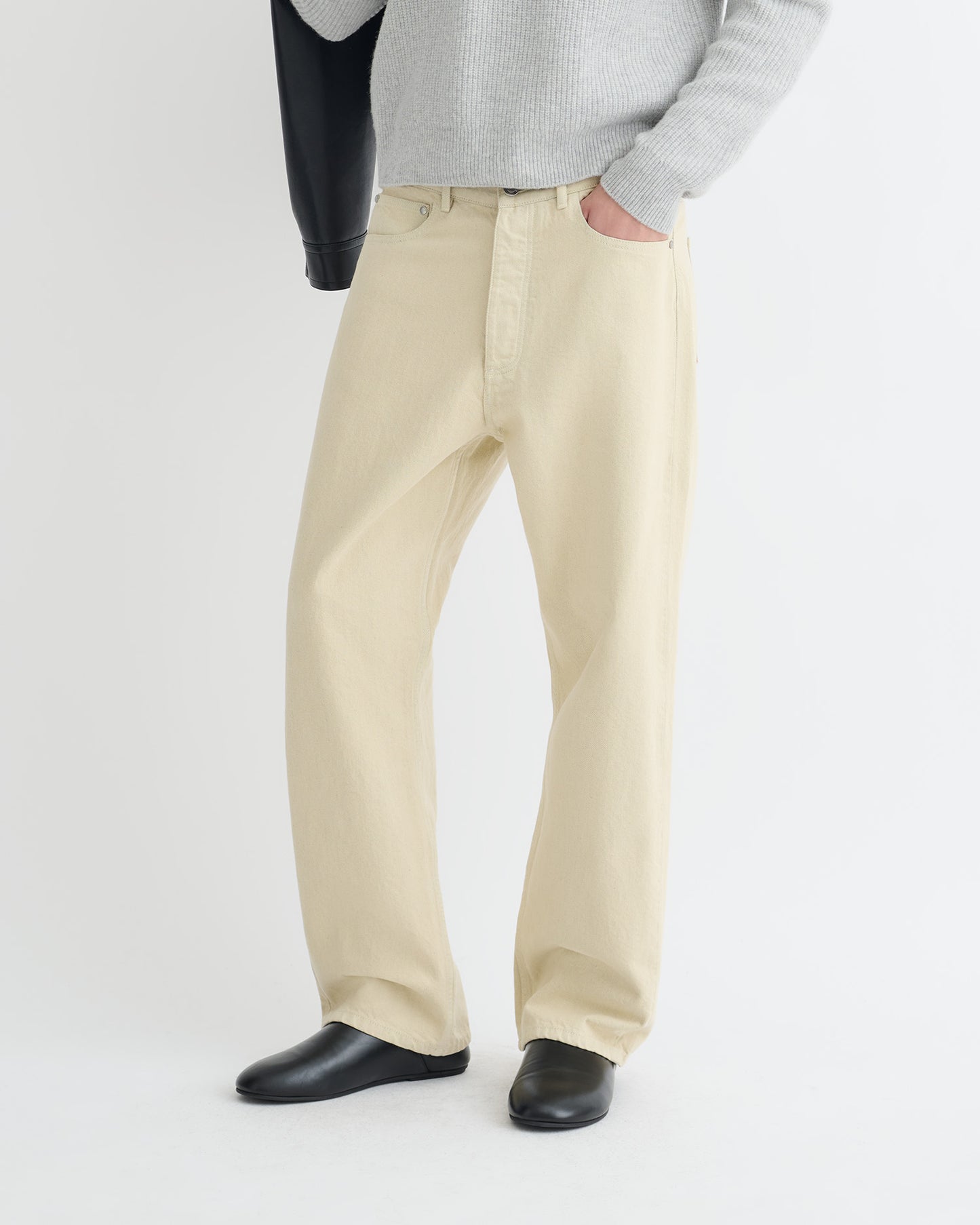 Jamson - Bootcut Jeans - Beige