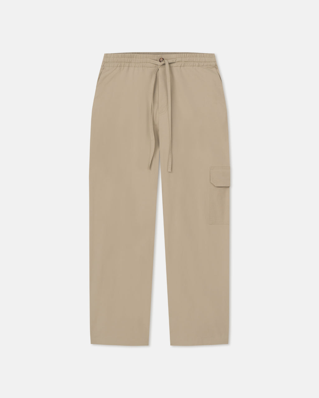 Navid - Tech Twill Balloon-Leg Pants - Pebble