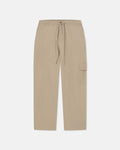 Navid - Tech Twill Balloon-Leg Pants - Pebble