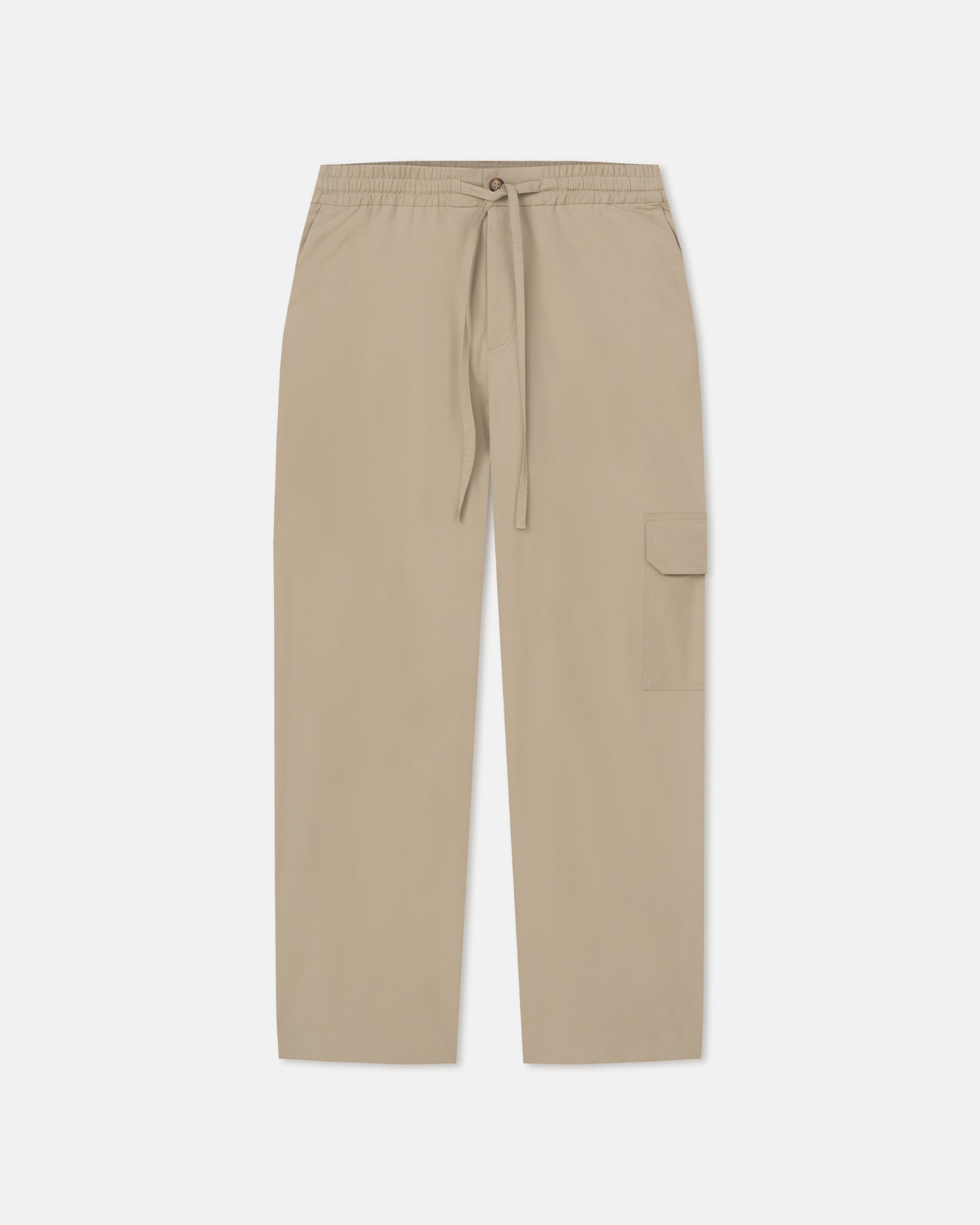 Navid - Tech Twill Balloon-Leg Pants - Pebble