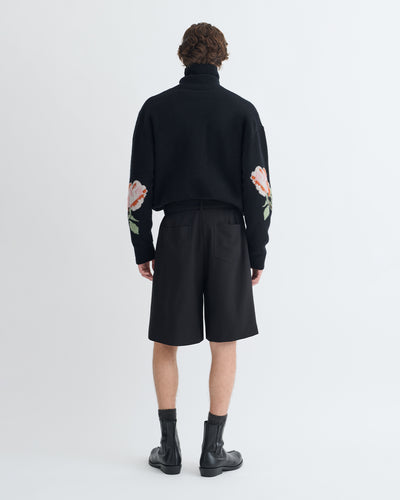 Derulo - Tailored Crepe Twill Shorts - Black