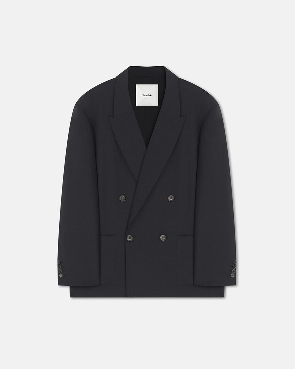 Derik - Relaxed Blazer - Black