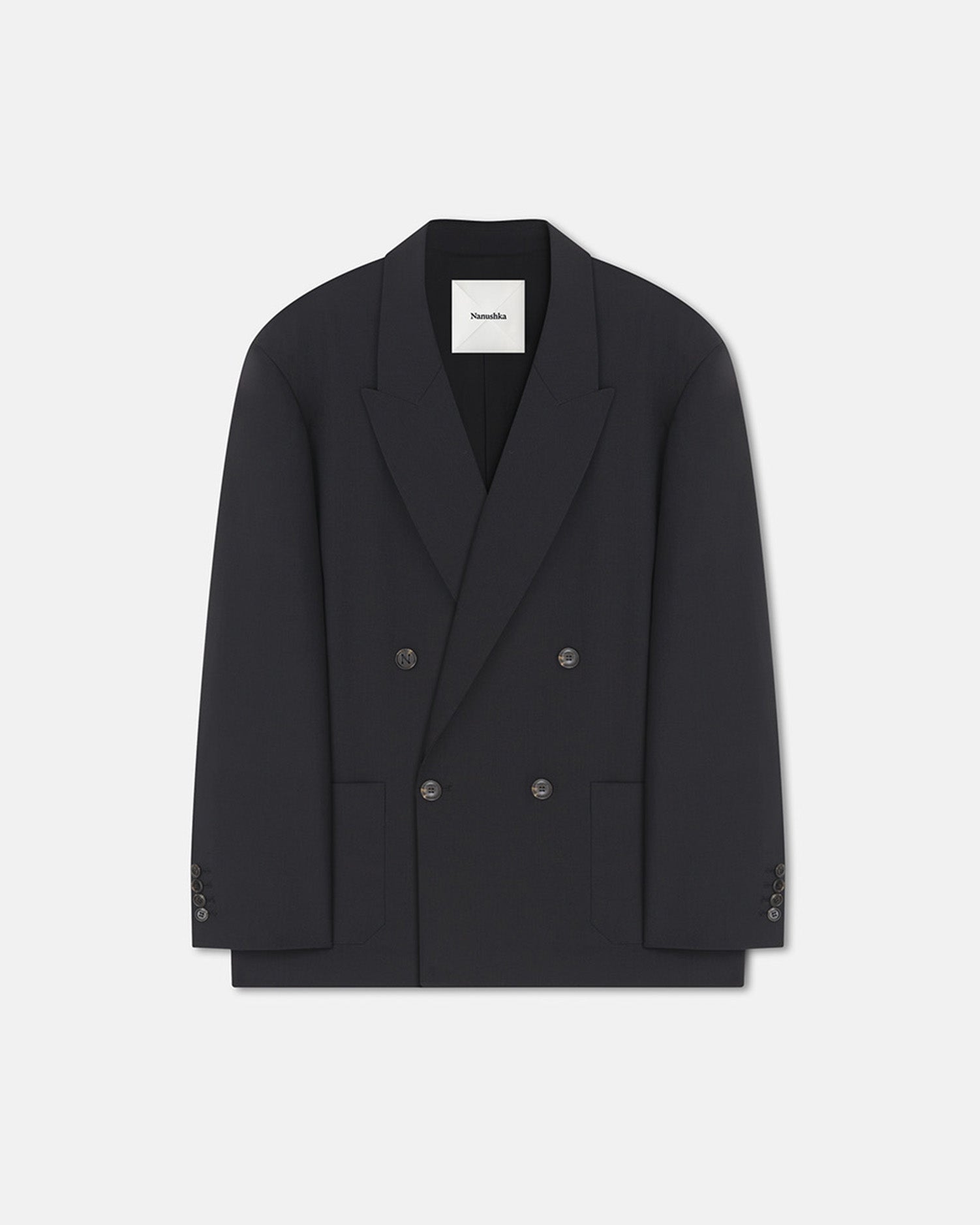 Derik - Relaxed Blazer - Black