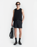 Ollie - Belted Shorts - Black