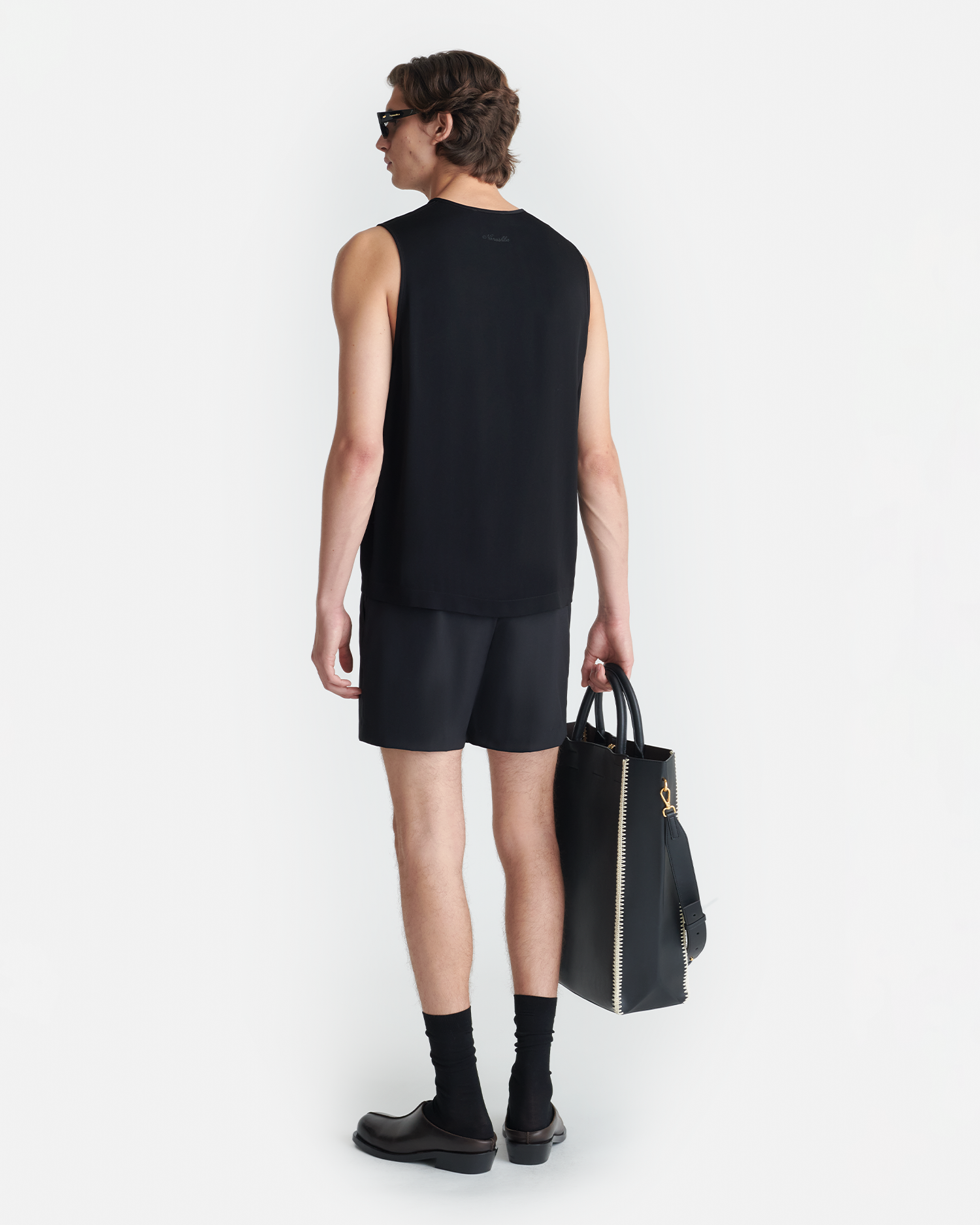 Ollie - Belted Shorts - Black