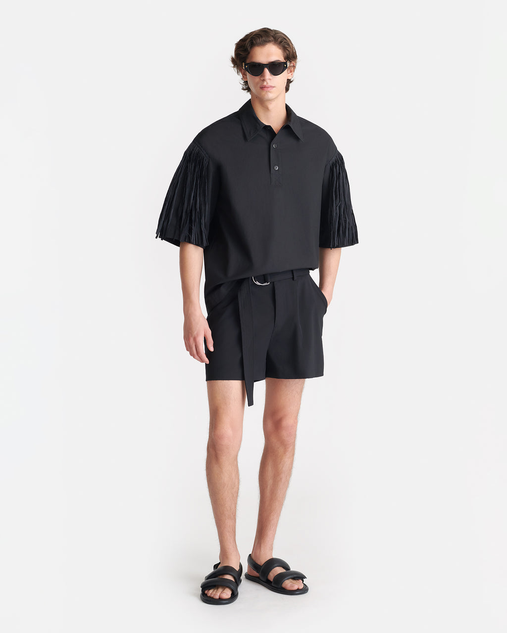 Ilian - Tech Poplin Shirt - Black