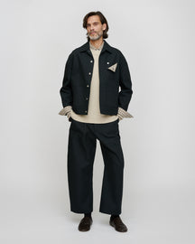 Delrico - Structured Twill Jacket - Anthracite