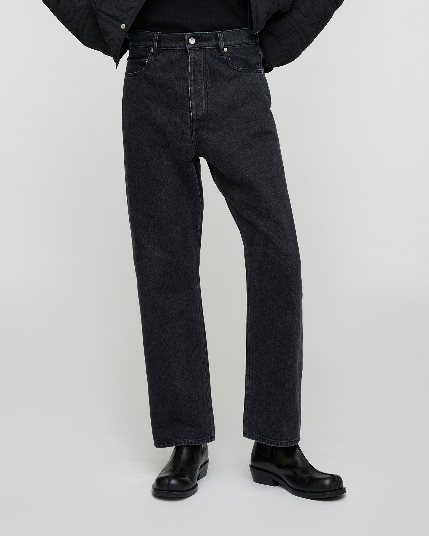 Gannon - Denim Jeans - Washed Black