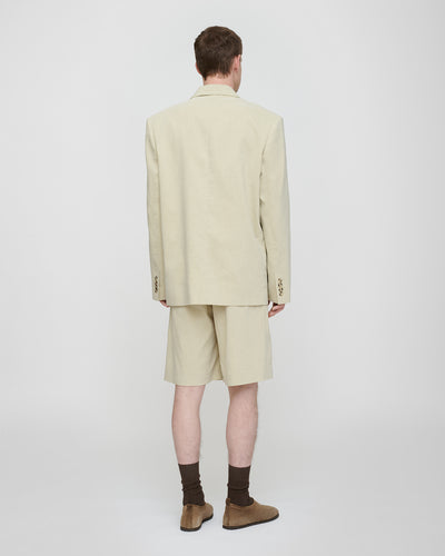 Anselm - Flax Suiting Jacket - Faded Sage