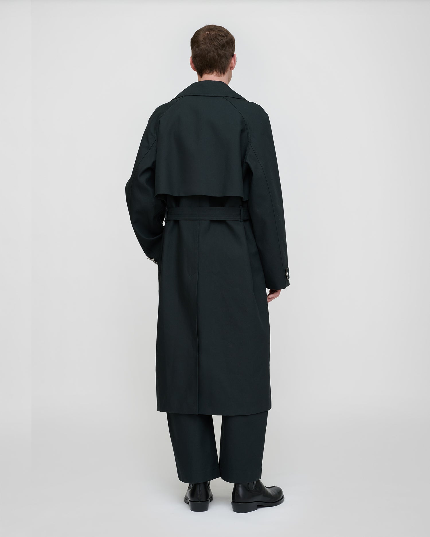 Socorro - Structured Twill Coat - Anthracite