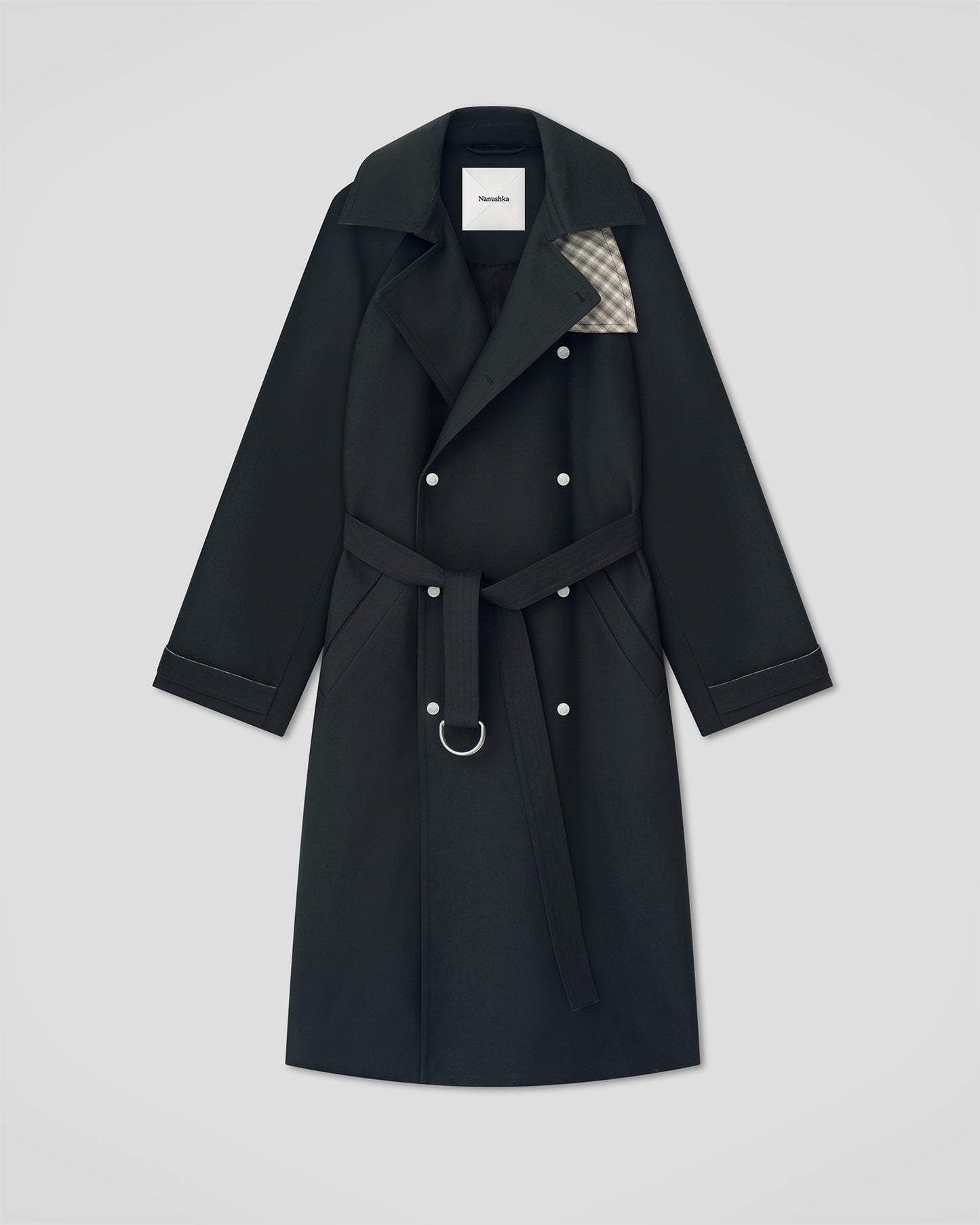 Socorro - Structured Twill Coat - Anthracite