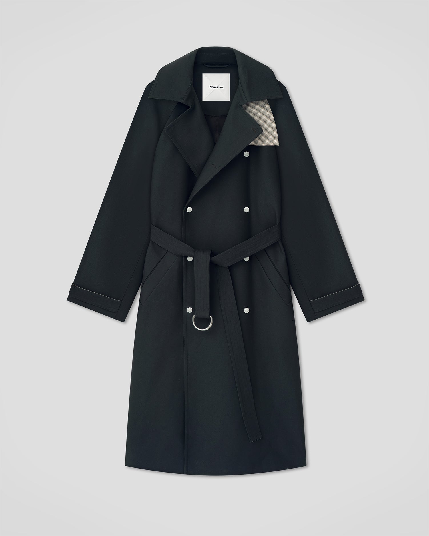 Socorro - Structured Twill Coat - Anthracite