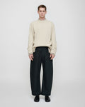 Estevon - Structured trousers - Anthracite