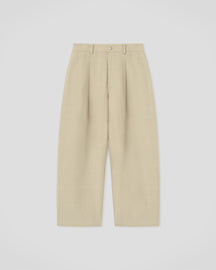 Roldan - Bonded Linen Trousers - Sand