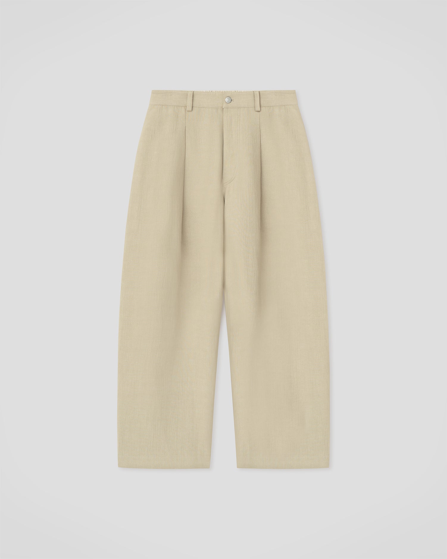 Roldan - Bonded Linen Trousers - Sand