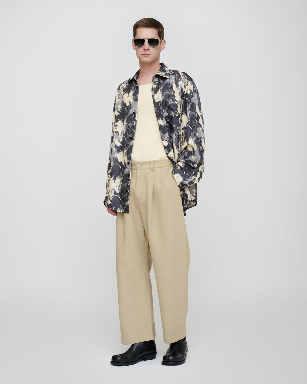 Roldan - Trousers - Sand