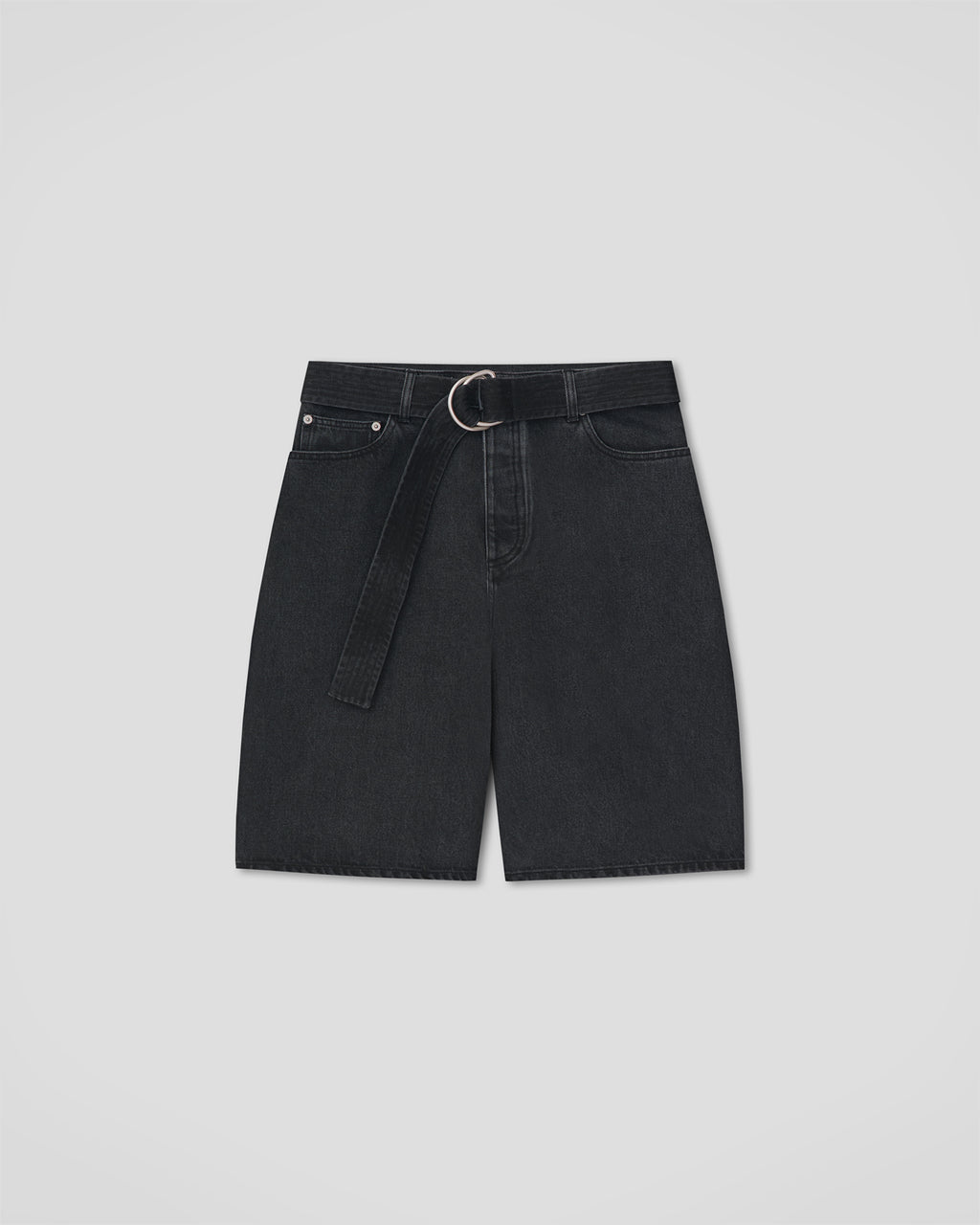 Mydal - Denim bermuda shorts - Washed Black