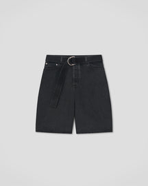 Mydal - Denim Belt - Washed Black