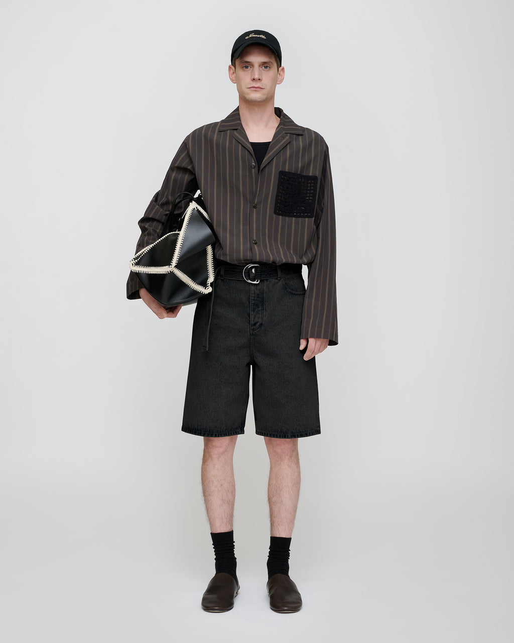 Mydal - Denim bermuda shorts - Washed Black