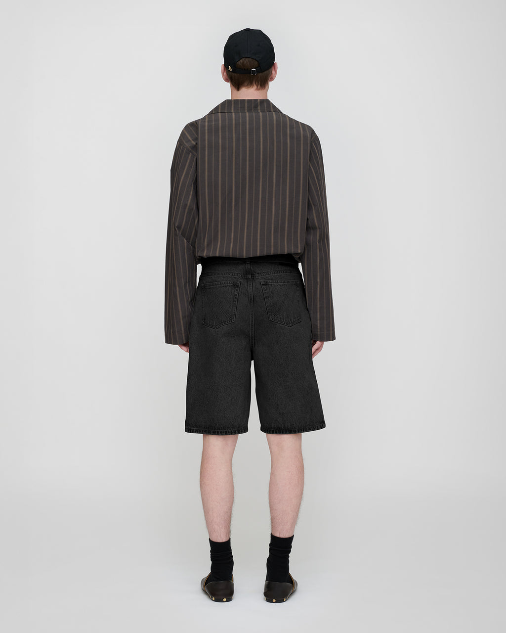 Mydal - Denim bermuda shorts - Washed Black