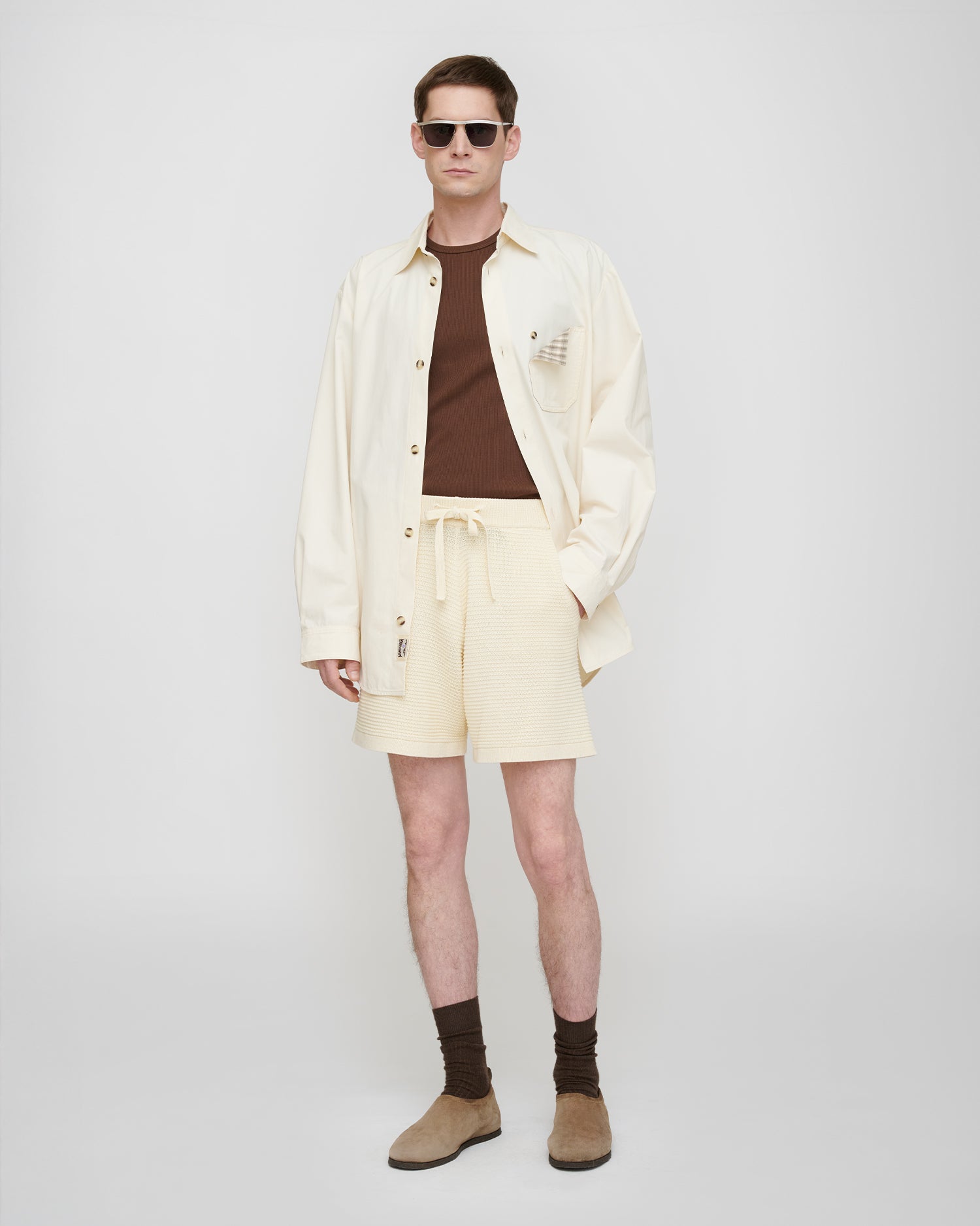 Fico - Paper Crochet Lace Knit - Creme