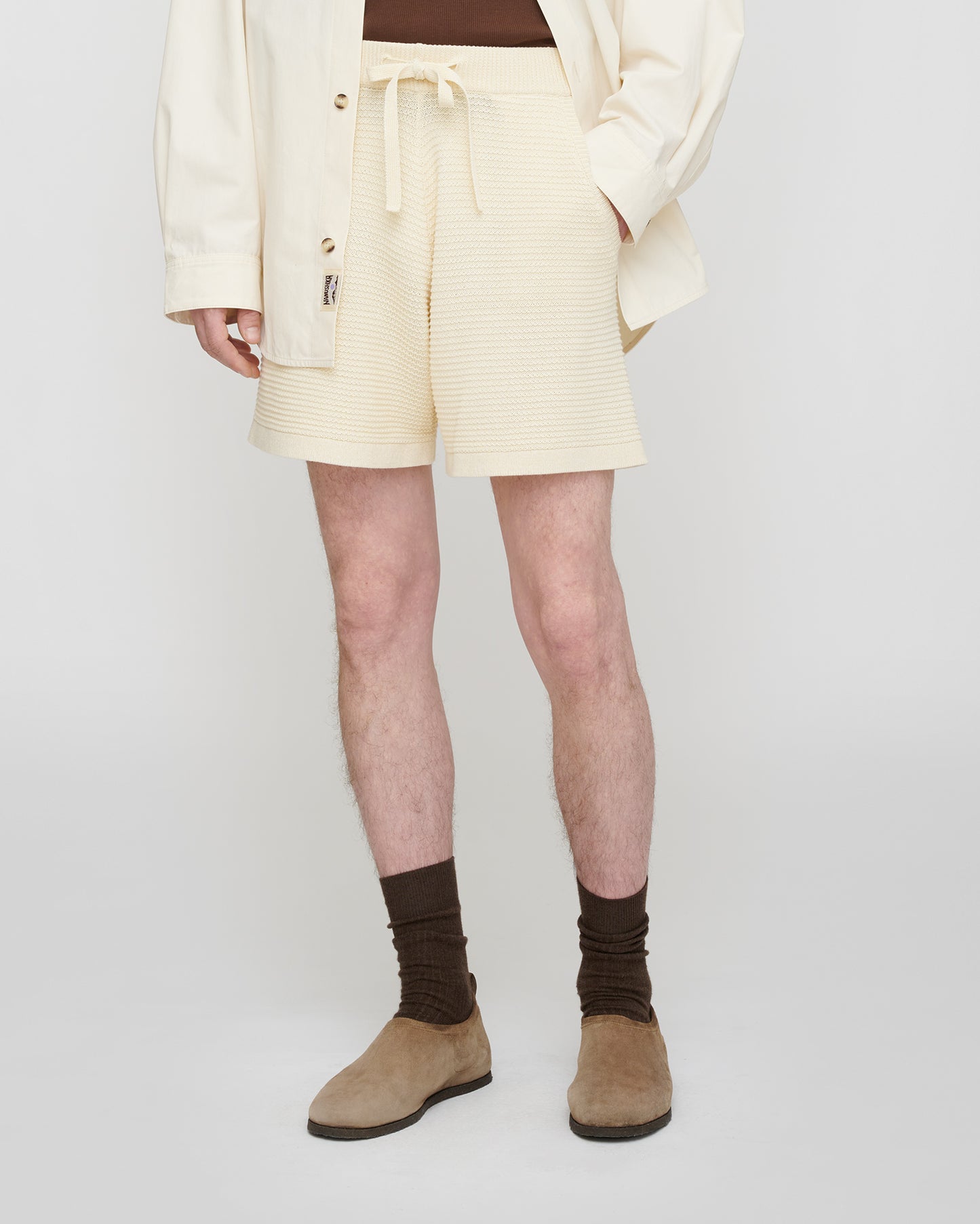 Fico - Paper Crochet Lace Knit - Creme