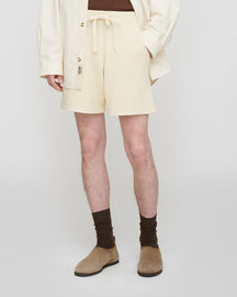 Fico - Paper Crochet Lace Knit - Creme