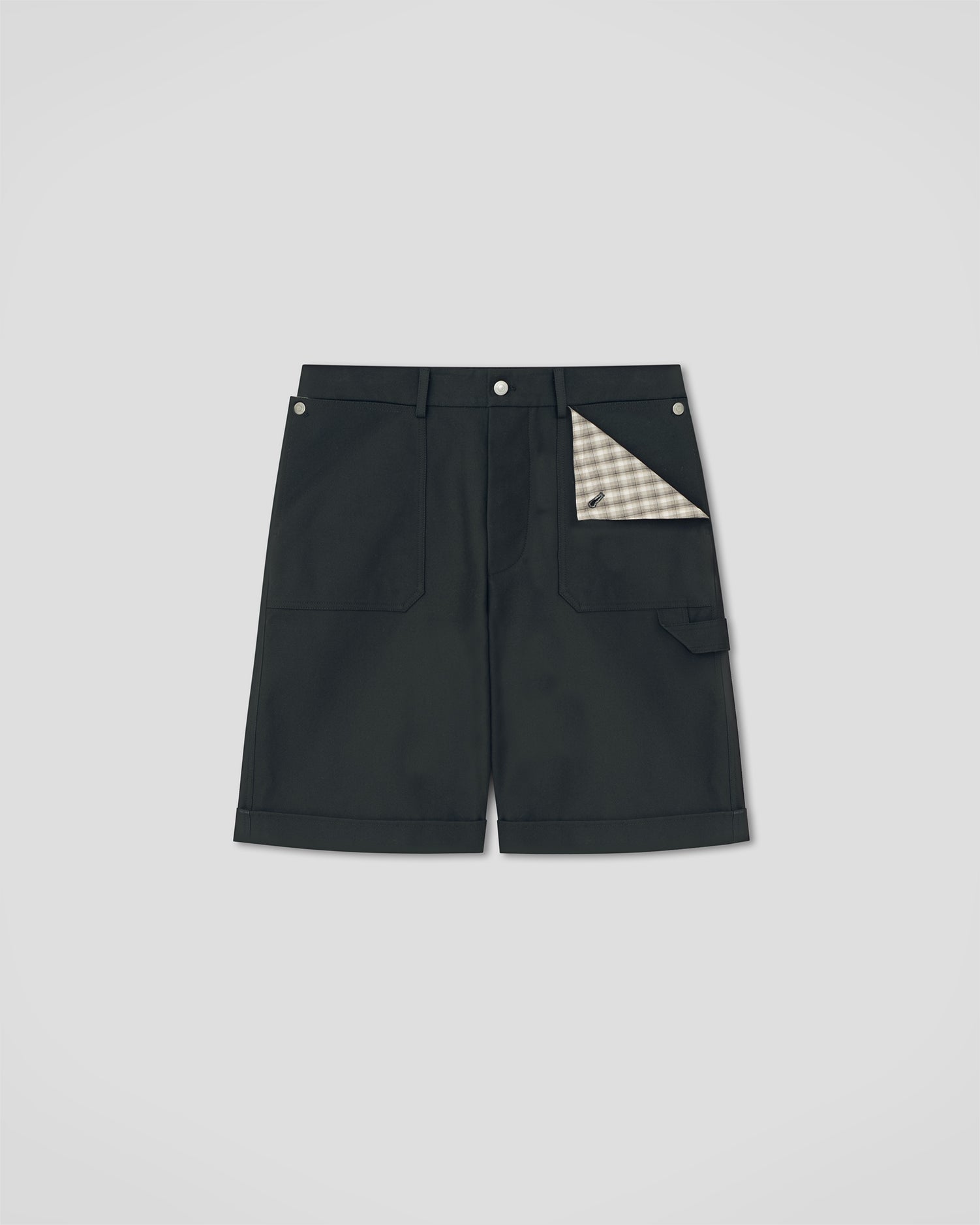 Beltran - Structured Twill Pocket - Anthracite