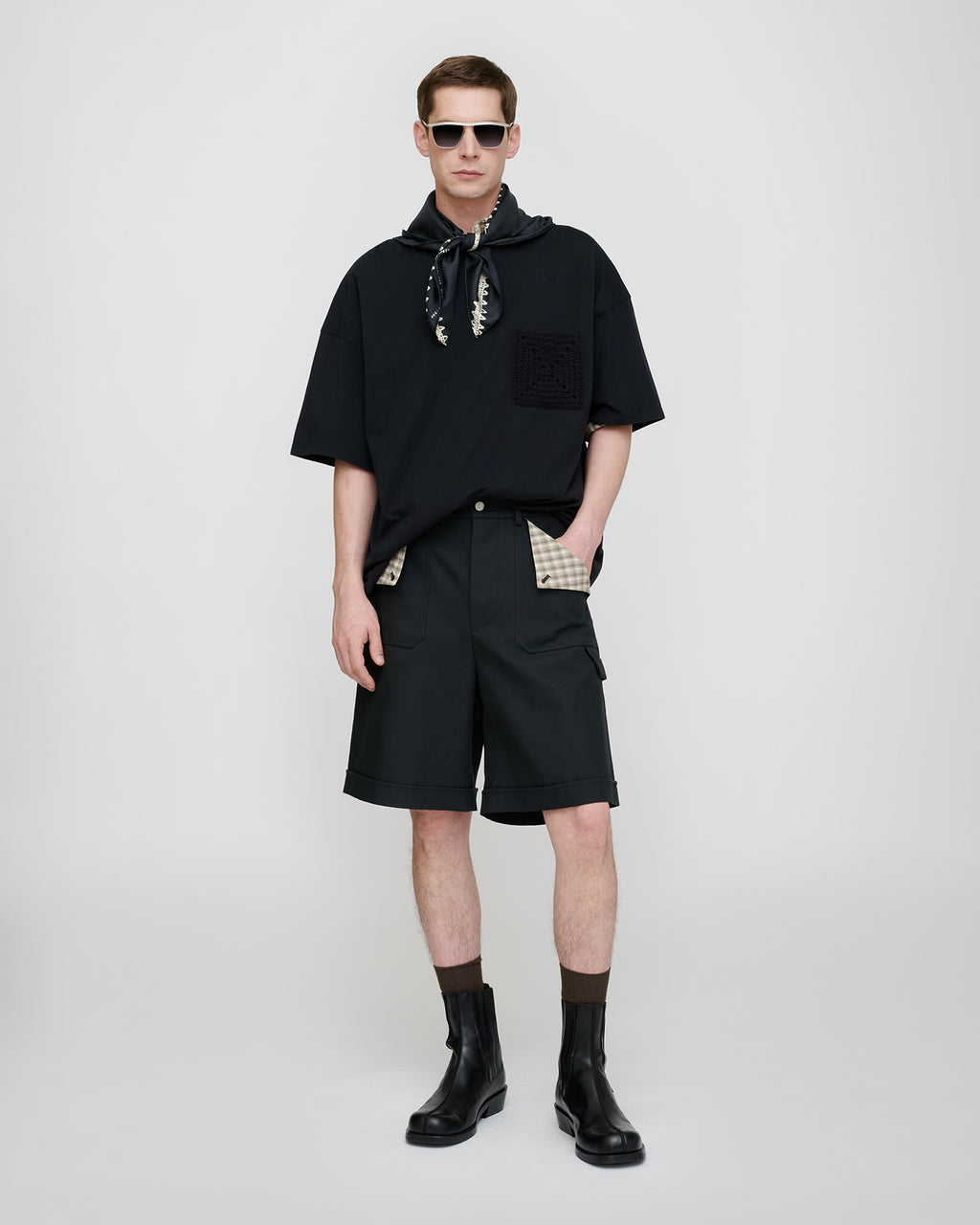 Beltran - Bermuda shorts - Anthracite