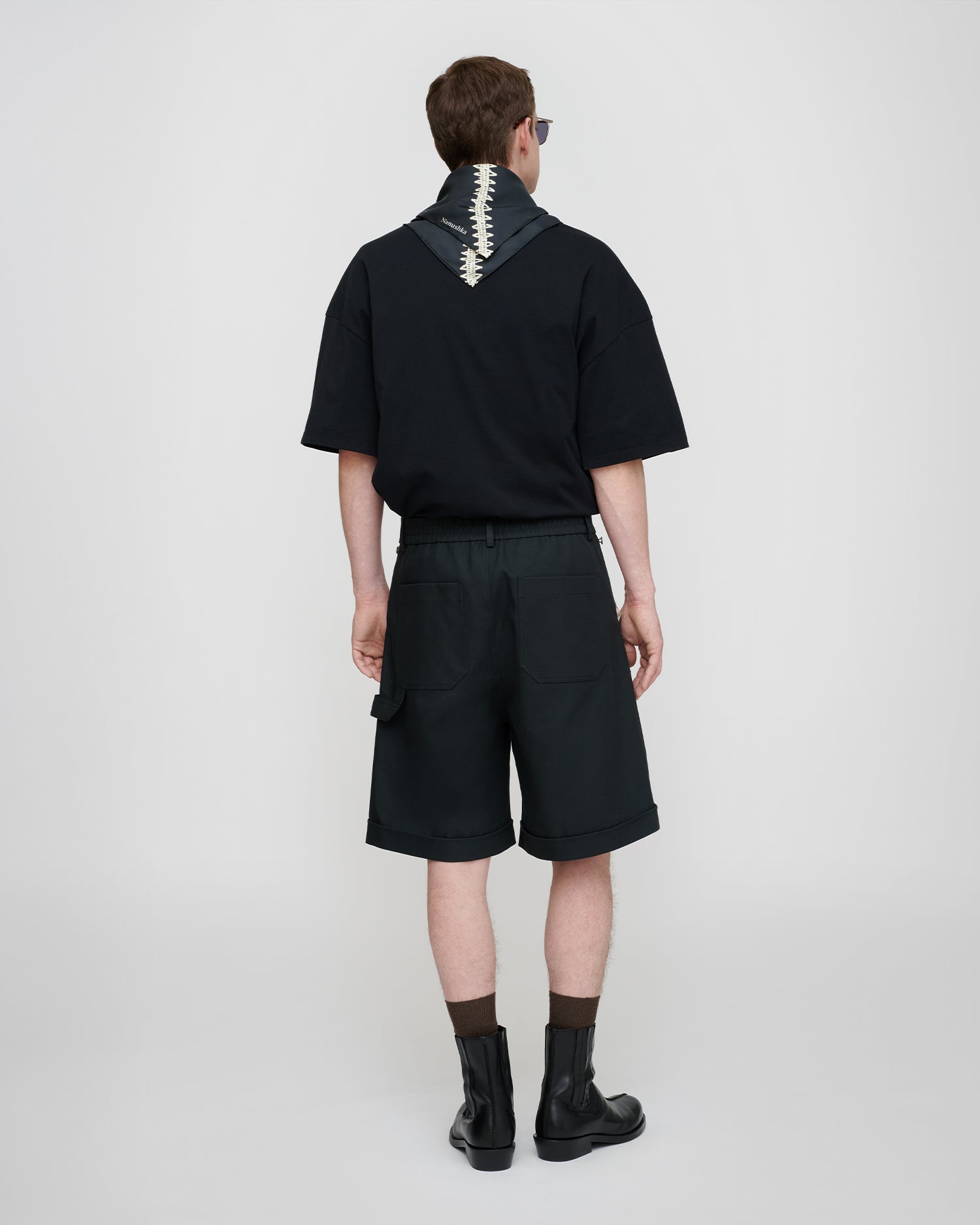 Beltran - Bermuda shorts - Anthracite – Nanushka
