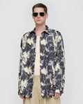 Sebas - Twill Silk Shirt - Abstract Aquarelle