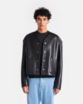 Vico - Shearling jacket - Black Brown