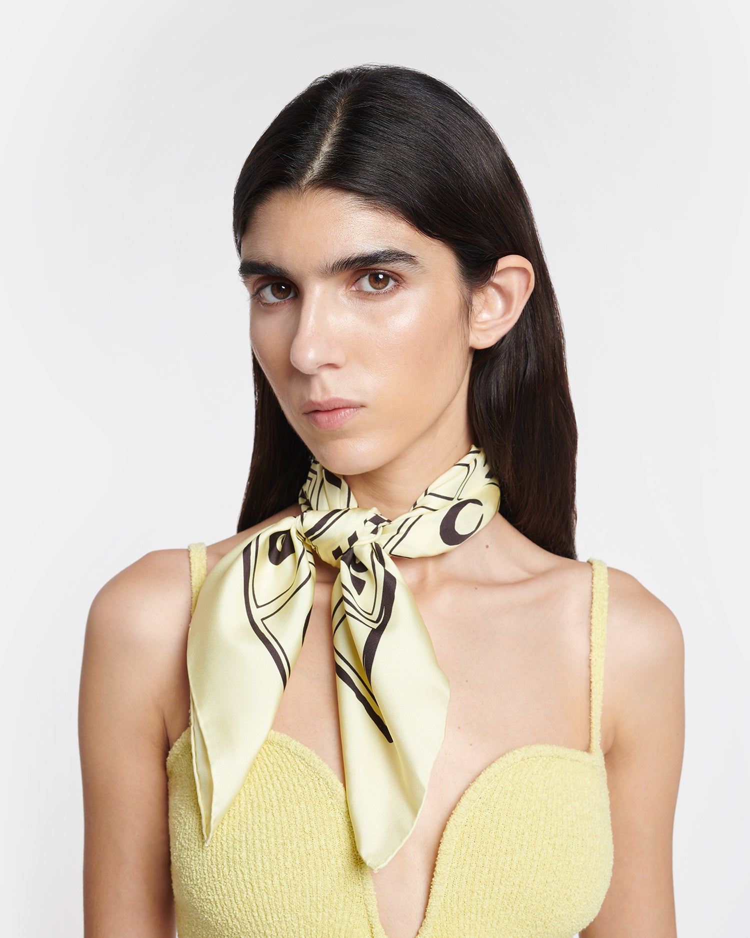 Shoul Silk scarf Moonbeam Kopjafa