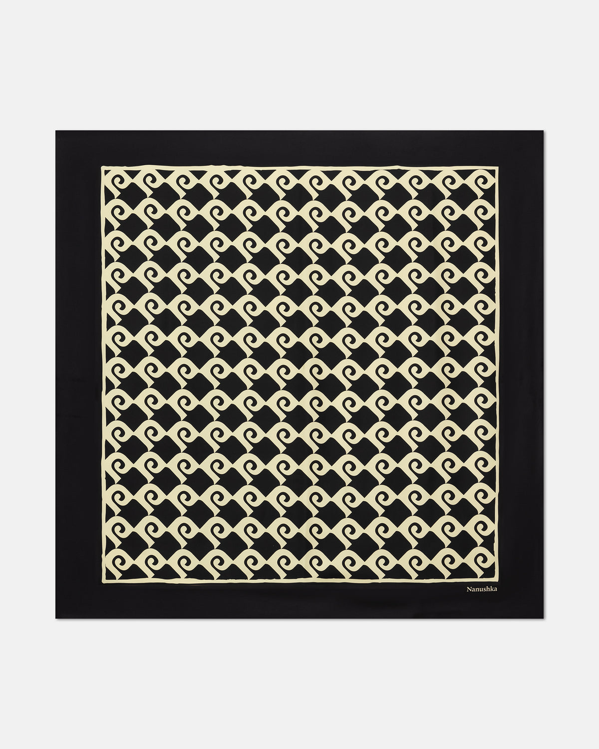 Miani - Silk scarf - Diamond Check