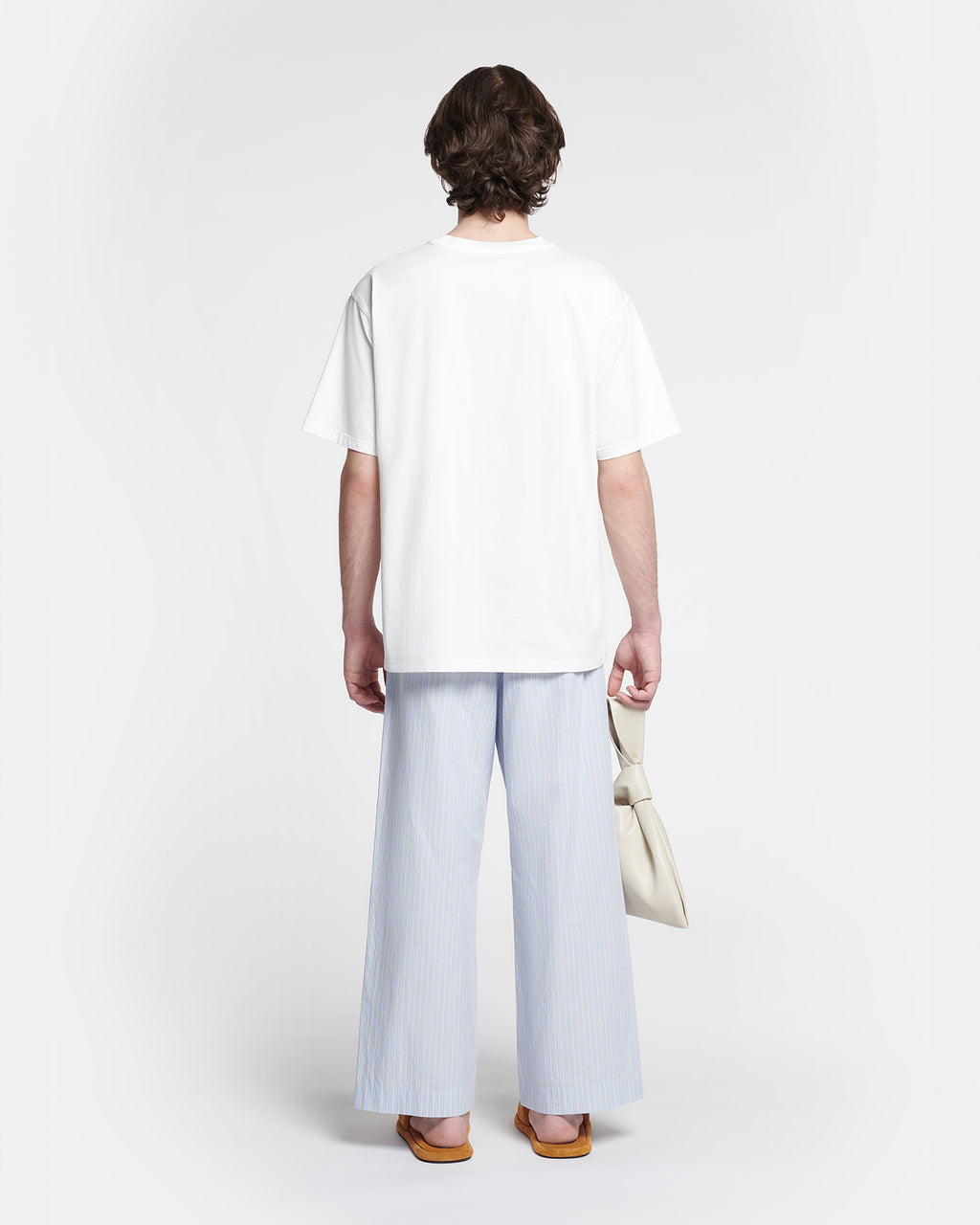 Reece - Embroidered T-shirt  - Off White