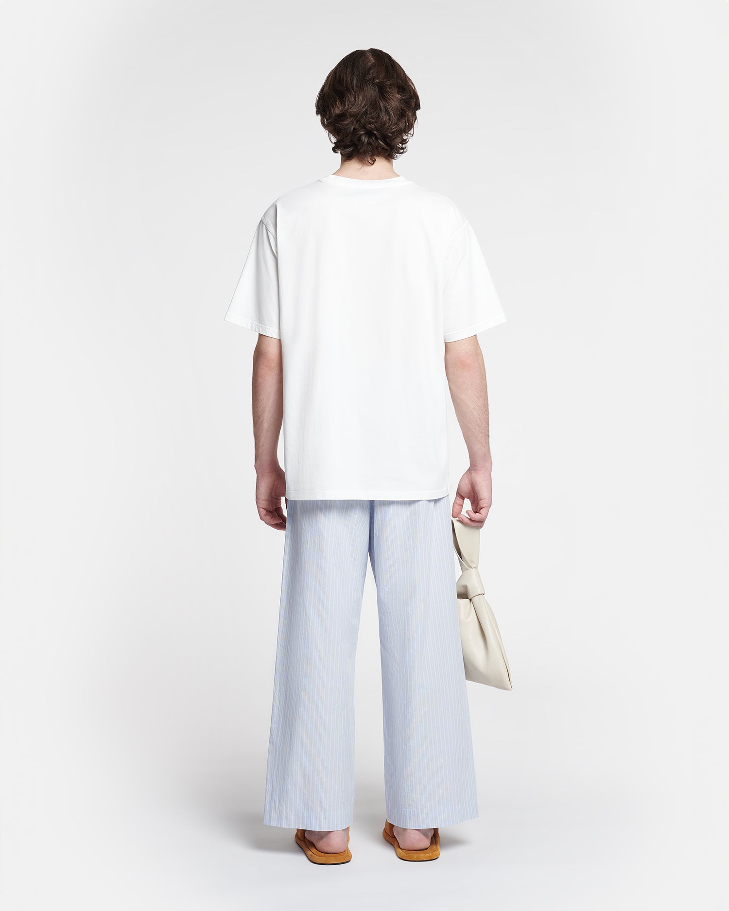 Reece - Embroidered T-shirt  - Off White