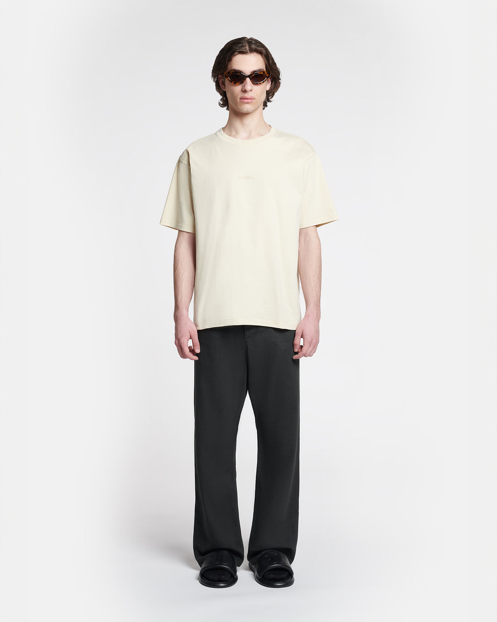 Reece - Embroidered T-shirt - Shell