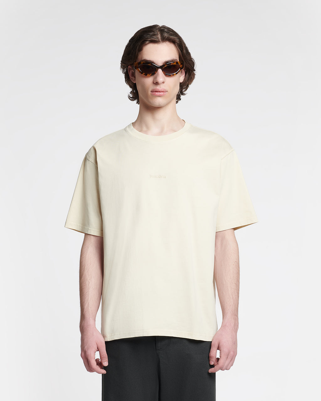 Reece - Embroidered T-shirt - Shell